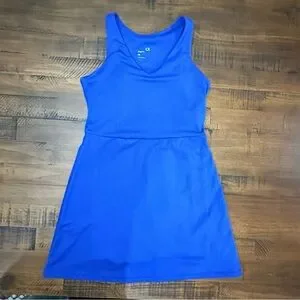 GAP | Dresses | Gap Fit Womens Active Tank Blue Dress Workout Shorts Xs |  Poshmark